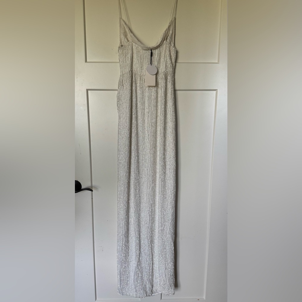 Retrofete Katya Dress in Moonglow White XS - new with flaws - Picture 6 of 12